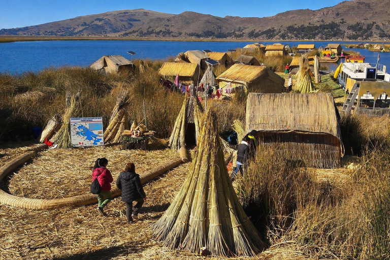 From Puno: Full-Day Uros & Taquile Islands by Speedboat