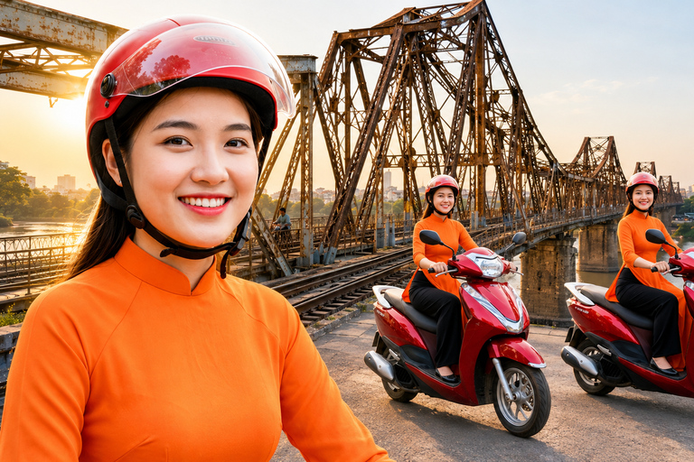 Hanoi: Private Instagram Tour by Motorbike with Female Guide