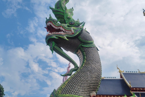 From Chiang Mai: Dantewada, sticky Waterfalls & temple Tour From Chiang Mai: Dantewada, Sticky Waterfalls & Wat Banden
