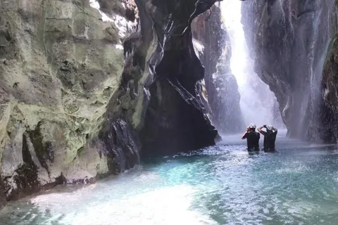 Rethymno: Canyoning Tour in the Kourtaliotiko Gorge