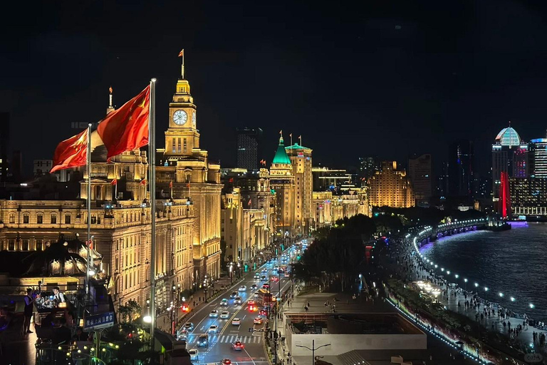 Shanghai Classic & Future Tour · Robotaxi · Robot · Drone Standard: City Highlights, Robot Taxi & AI Coffee