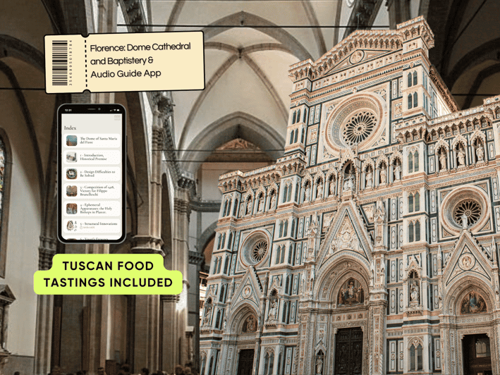 Florence: Duomo Cathedral Timed Entry Ticket & Audio App