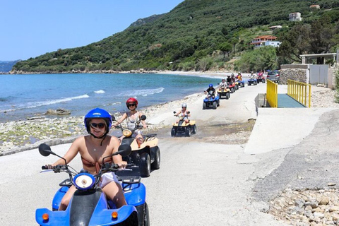 Agios Gordios: ATV-tur på Korfus västkust med grekisk lunch