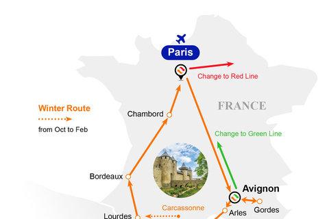 Paris/Barcelona: 7-Day French & Spanish Flavors Coach Tour Joining from Paris on Thursday