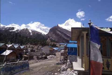 From Kathmandu: 13-Day Manaslu Circuit and Base Camp Trek Guide and Permit