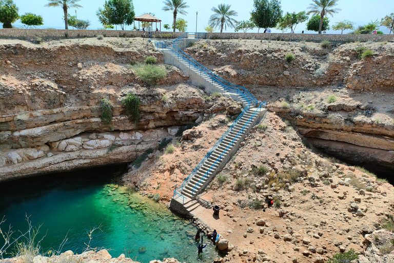 Wadi Shab &Bimmah Sinkhole &Heart shaped Cave &Pebble Beach