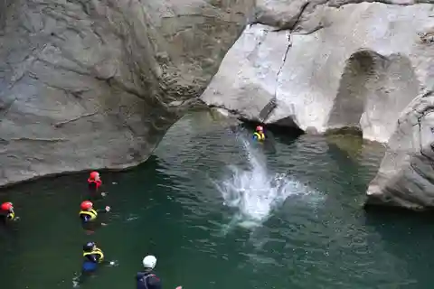 Bagni di Lucca: Canyoning Utmaningen