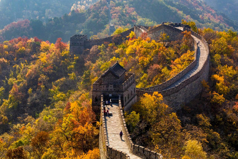 Beijing: Mutianyu Great Wall Guided Tour with Toboggan Ride Private tour guide+private driver+ticket
