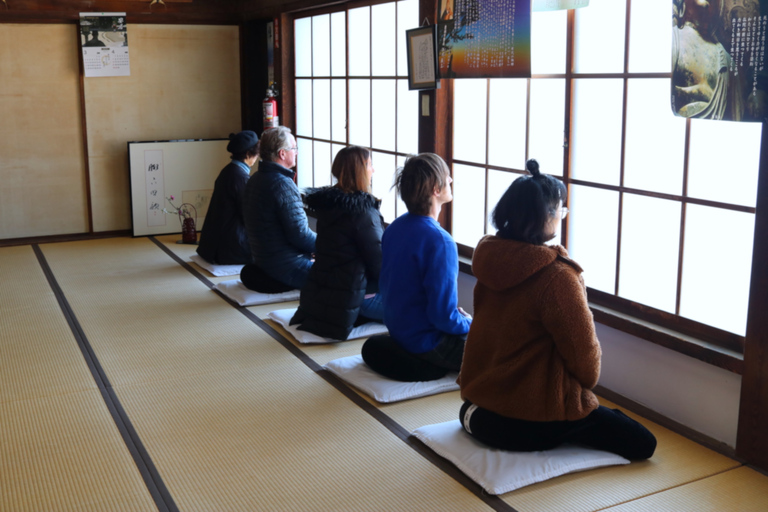 Upplev meditation i Shounji-templet, Takehara Hiroshima