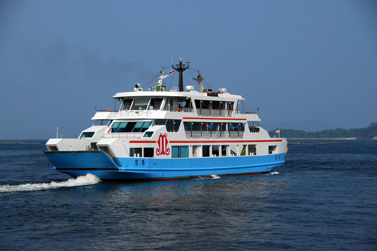 من أوساكا تذاكر قطار مياجيما ذهاباً وإياباً بالقطار السريع والعبّارة