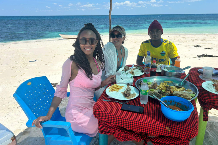 Nakupenda Sandbank beach with BBQ lunch