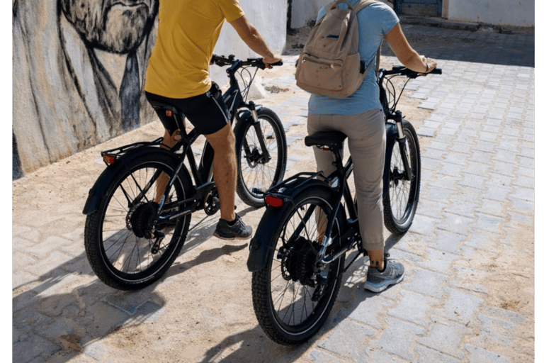 Djerbahood: E-bike ride to the famous Street Art Village