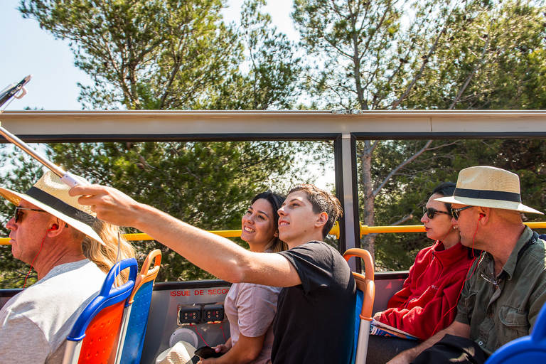 Marseille : visite panoramique en Colorbus Hop-On Hop-OffLigne rouge Colorbus