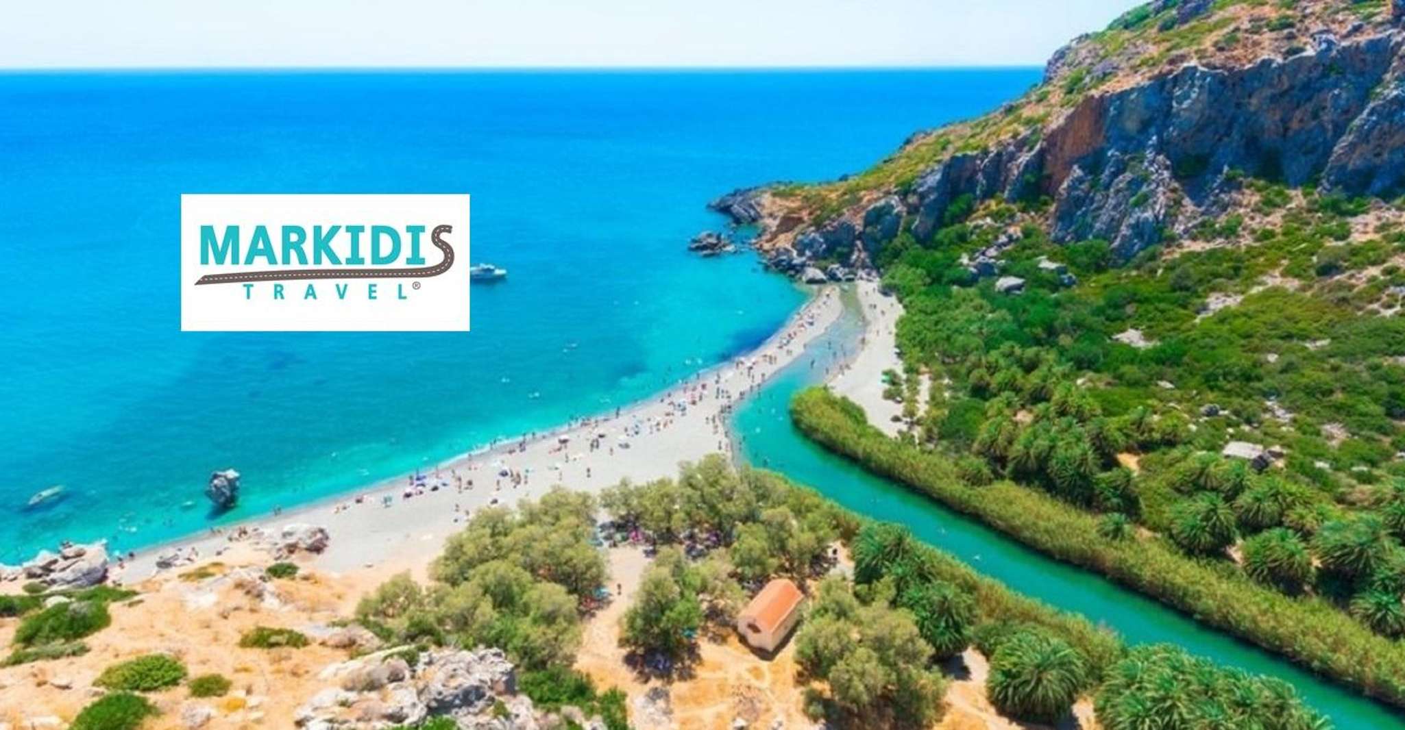 From Rethymno: Kourtaliotiko, Preveli Palm Beach, & Damnoni