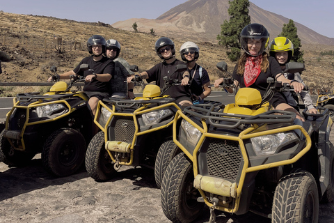 Puerto de la Cruz: Ascend Mount Teide on a quad bike to experience a magical sunset Individual Quad (1 person per quad)