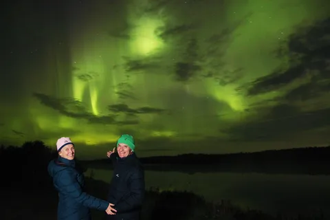 Из Рованиеми: погоня за северным сиянием с барбекю и фотографиями