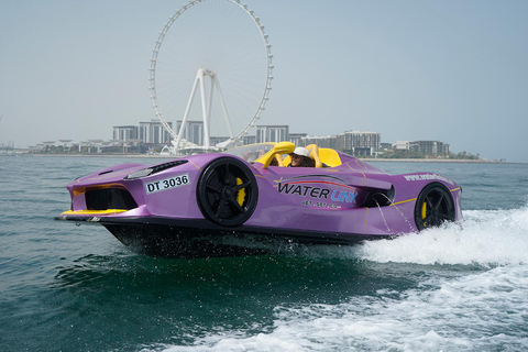 Dubai: Splash & Thrill | 20min Jet Car DXB Harbour JetCar 30 Mins: Dubai Marina Luxury Lamborghini