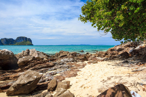 Ko Lanta: Dagsutflykt med snorkling till Phi Phi och Bamboo Islands