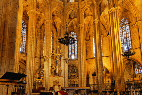 Barcelona Cathedral: Ticket, Guided Tour and VR Experience Barcelona Cathedral: Guided Tour In English