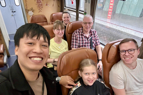 Da Nang: Hai Van Pass to Lang Co & Lap An by Heritage Train