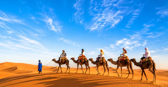 Depuis Marrakech : excursion de 3 jours dans le désert avec camp de luxe