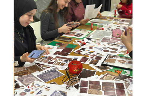 Antalya: Traditional Ethnic Collage Art Workshop with Tea