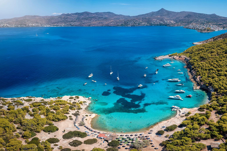 Athens: Full-Day Island Cruise, 4 Stops & Taverna Lunch