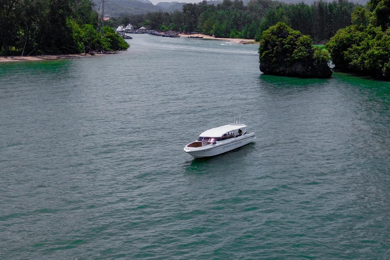 Krabi: Phi Phi i 4 wyspy ze snorkelingiem łodzią motorową