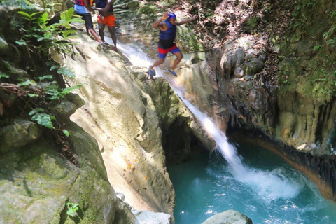 Cachoeira de Damajagua e tirolesa especial para cruzeiristas