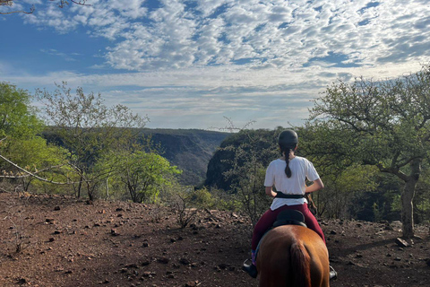 Victoria Falls: African Village Community Tour on Horseback