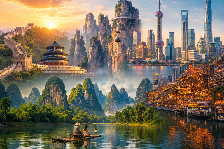 15-Day China: Beijing·Shanghai·Chongqing·Zhangjiajie·Guilin