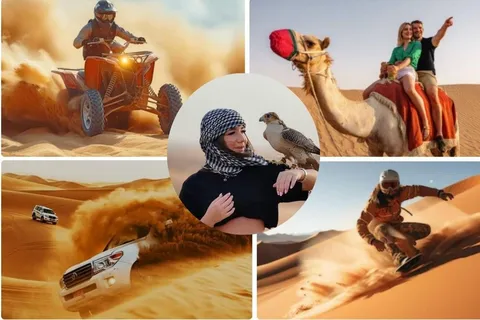 Qatar: ATV & Quad Dune Bashing, Camel Ride, & Sandboarding
