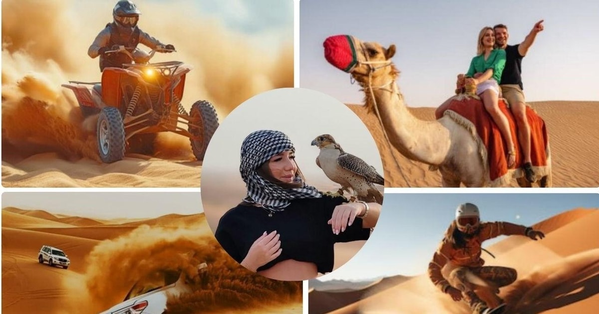 Qatar:ATV,Quad or Buggy DuneBashing,CamelRide & SandBoarding | GetYourGuide