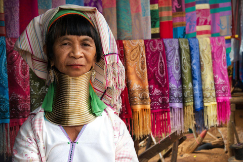 Long Neck Village, Silver Temple & Chiang Mai Top Sites Experience with temples entry tickets