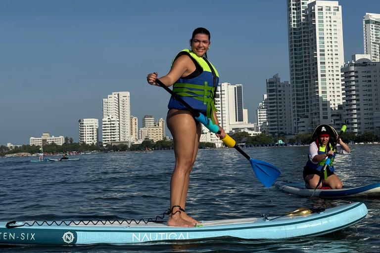 Cartagena: Paddle rental on the beach weekend