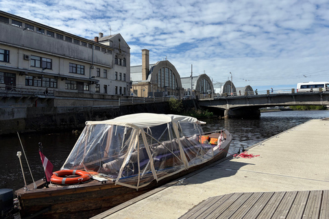 Riga Boat Tour from Central Market with Captain's Stories Riga Boat Tour from Riga Central Market