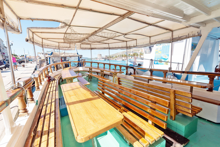 Trogir: Group Blue Lagoon & Secret Bay Tour with Meal Krknjaši Blue Lagoon High season