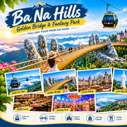 Da Nang: Ba Na Hills & Golden Bridge Full-Day Experience