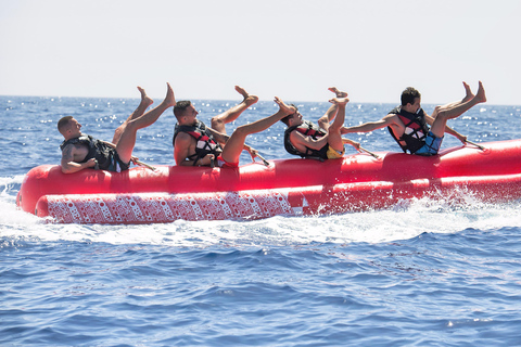 St. George’s Bay: Inflatable Banana Boat Ride