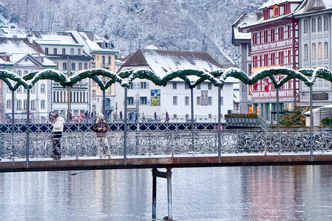 Lucerne and Christmas Market Tour with Pro Photographer