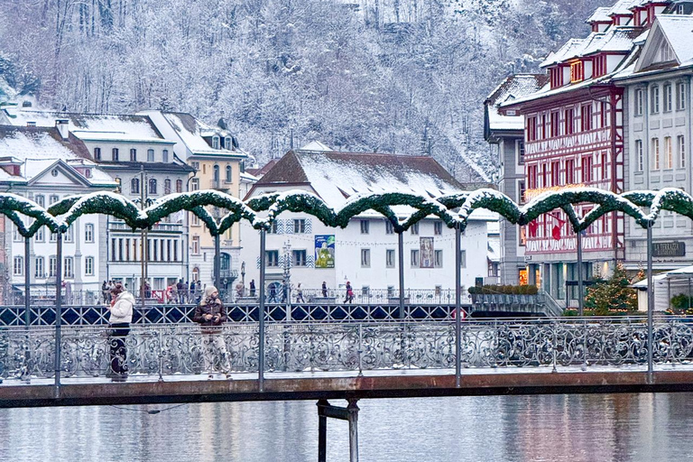 Lucerne and Christmas Market Tour with Pro Photographer