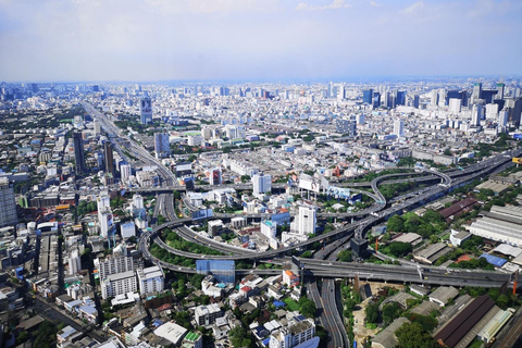 Bangkok: Biglietto per il ponte di osservazione di Baiyoke con pasto a buffetBuffet di frutta con 1 piatto di durian fresco