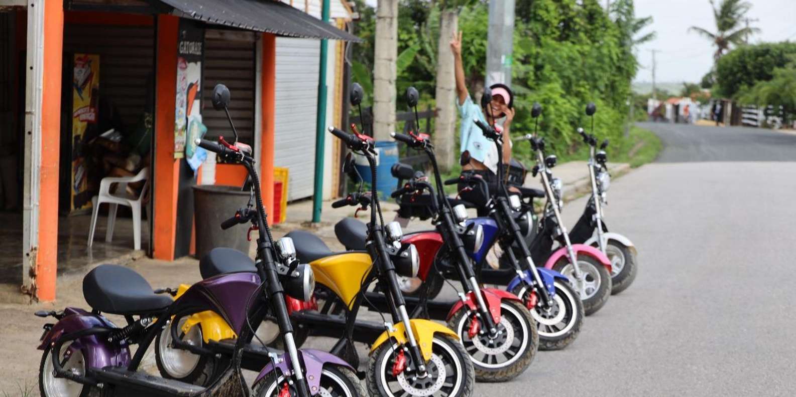 Bavaro Punta Cana: City Tour with Harley models E-Scooters | GetYourGuide