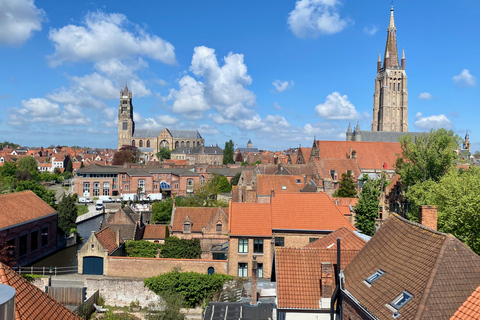 Bruges Highlights Trip from Paris Lunch Boat Beer Chocolate