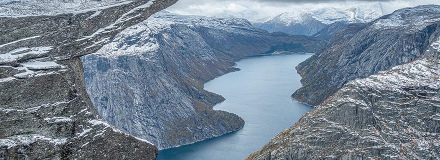 Trolltunga Randonnée d'automne Go Viking