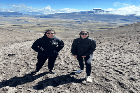 Volcan Cotopaxi et sources d&#039;eau chaude de Papallacta - en une journéeCircuit de la lagune de Limpiopungo et des sources thermales de Papallacta