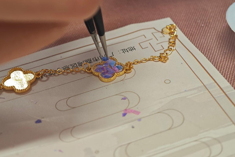 Guangzhou: Mother-of-Pearl DIY Experience Bracelet