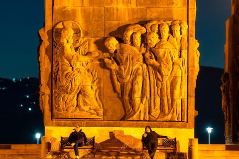 Tbilisi Night Tour:Chronicles at Night & Hidden Holy Trinity Transfer to Holy Trinity