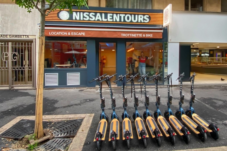 Niza: alquiler de scooter eléctricoAlquiler de scooters