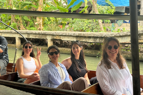 Bangkok: Iconic Floating Markets and Train Market Tour